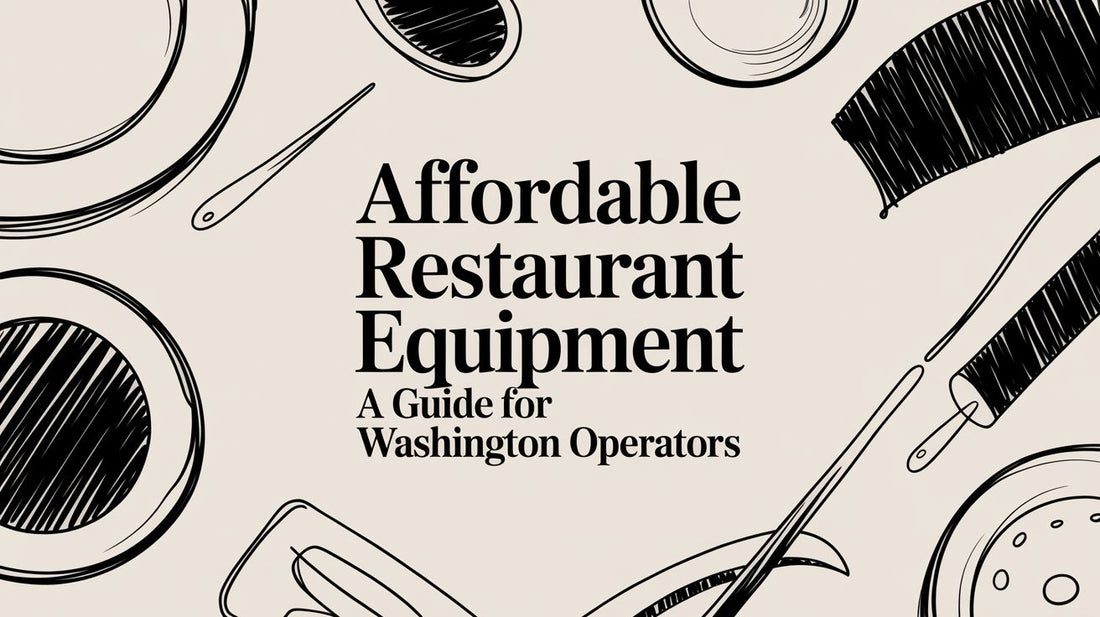Affordable Restaurant Equipment A Guide for Washington Operators