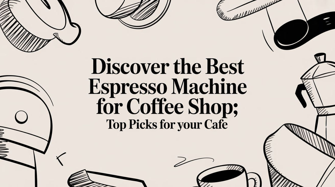 Discover the best espresso machine for coffee shop: Top Picks for Your Cafe