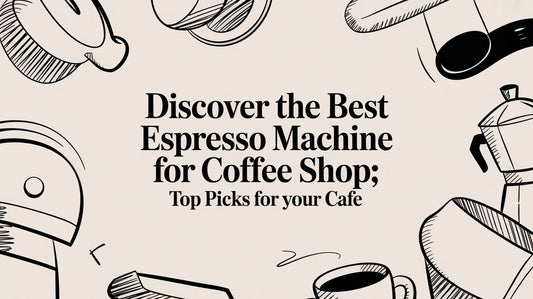 Discover the best espresso machine for coffee shop: Top Picks for Your Cafe