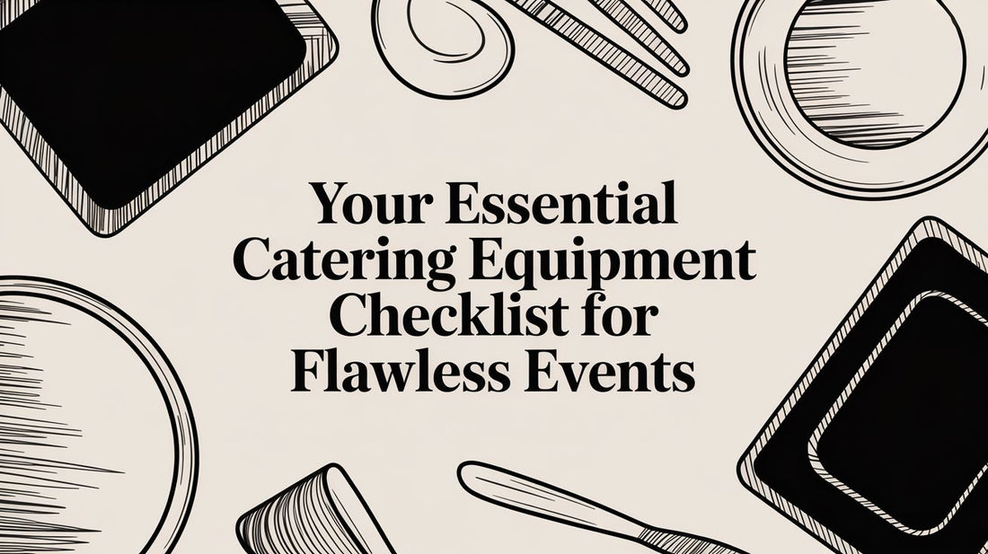 Your Essential Catering Equipment Checklist for Flawless Events
