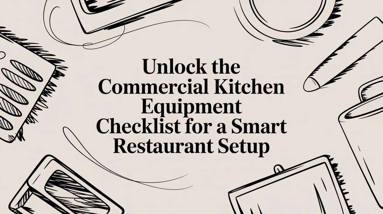Unlock the commercial kitchen equipment checklist for a smart restaura ...