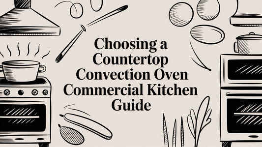 Choosing a Countertop Convection Oven Commercial Kitchen Guide