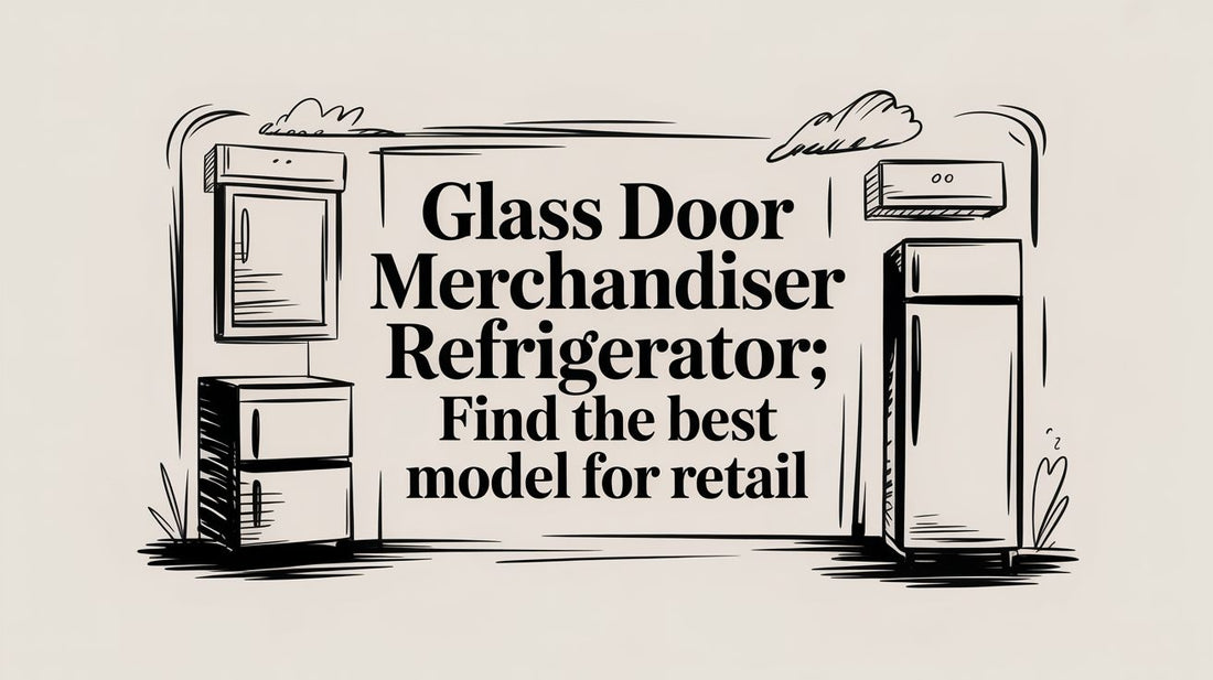 Glass Door Merchandiser Refrigerator: Find the Best Model for Retail