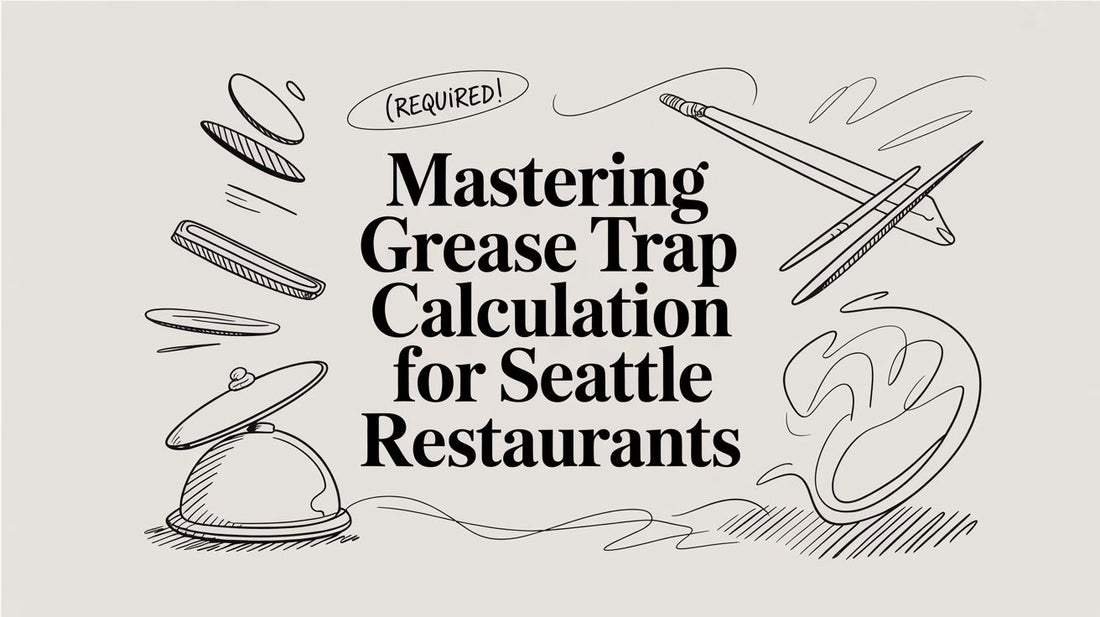 Mastering Grease Trap Calculation for Seattle Restaurants
