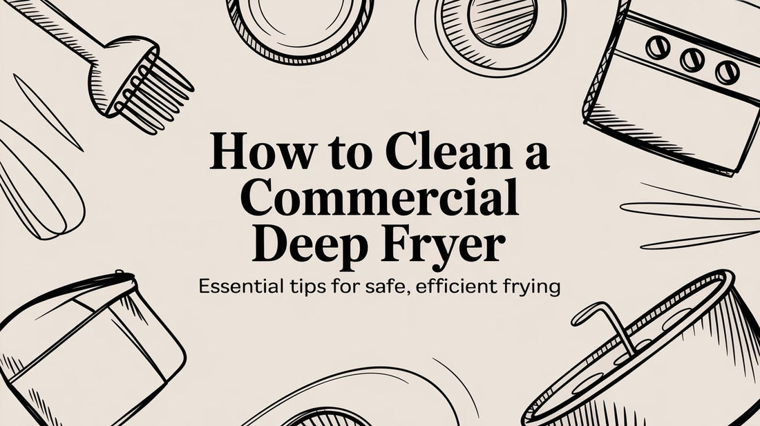 How to Clean a Commercial Deep Fryer: Essential Tips for Safe, Efficient Frying