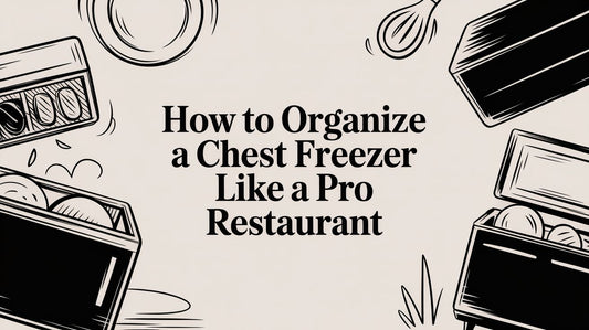 How to Organize a Chest Freezer Like a Pro Restaurant