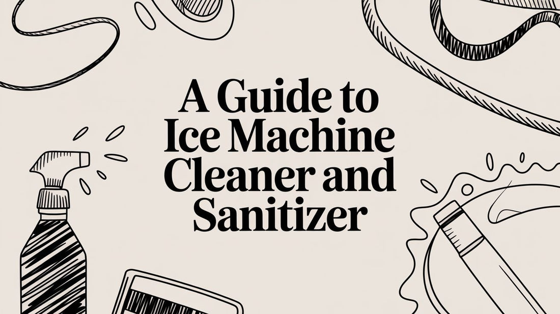 A Guide to Ice Machine Cleaner and Sanitizer