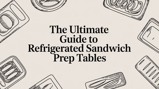 The Ultimate Guide to Refrigerated Sandwich Prep Tables