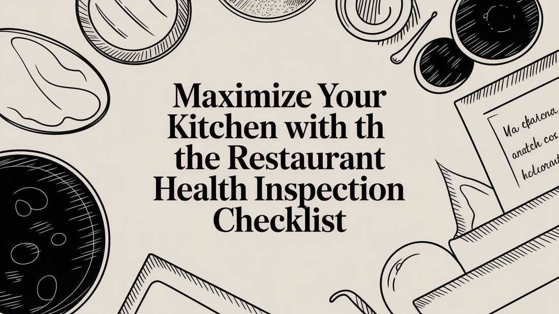 Maximize Your Kitchen with the restaurant health inspection checklist