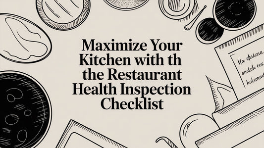 Maximize Your Kitchen with the restaurant health inspection checklist
