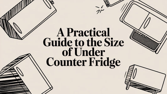 A Practical Guide to the Size of Under Counter Fridge