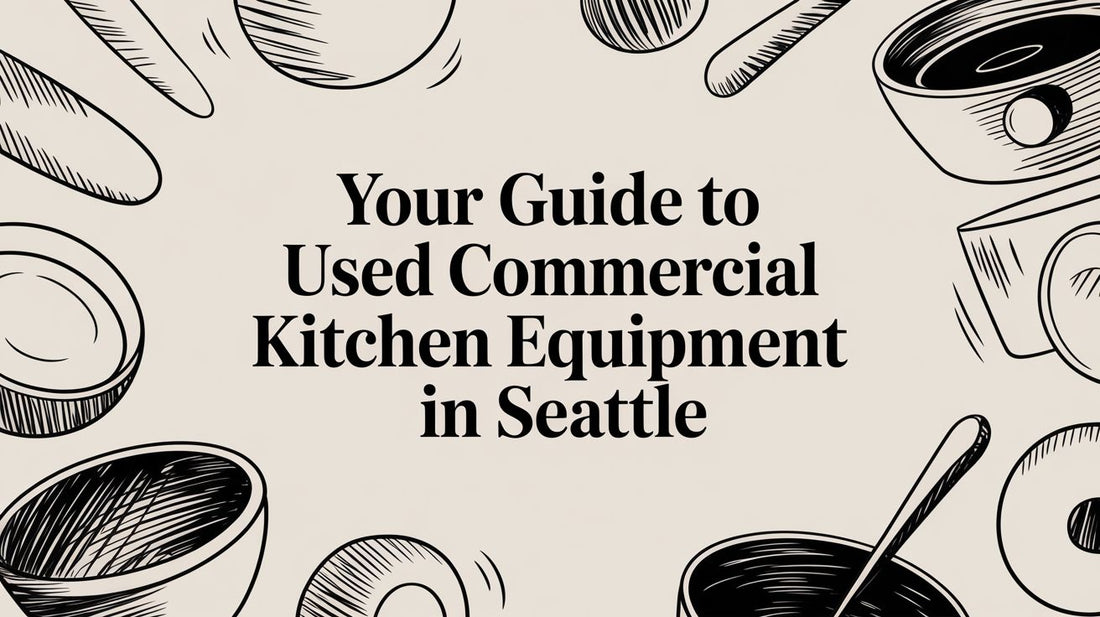 Your Guide to Used Commercial Kitchen Equipment in Seattle