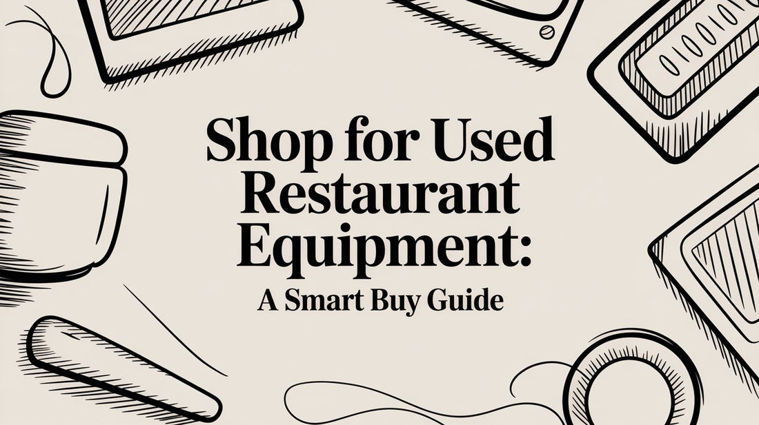 Shop for used restaurant equipment: A Smart Buy Guide
