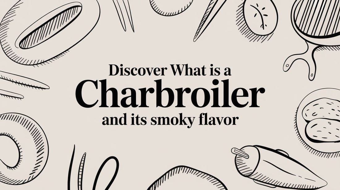 Discover what is a charbroiler and its smoky flavor