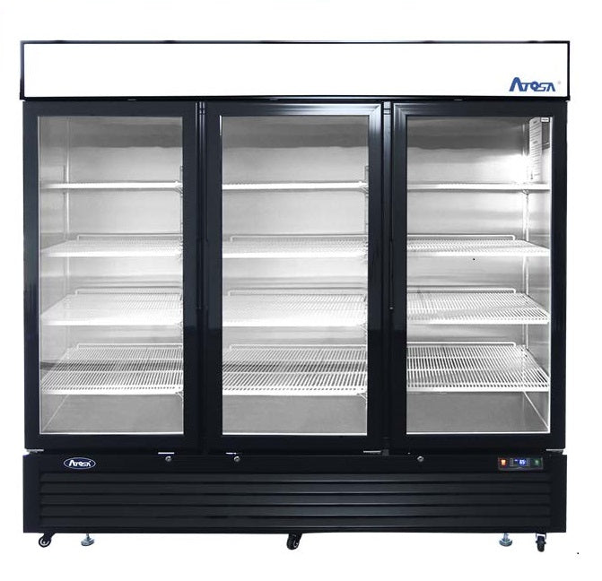 Atosa MCF8724GR Glass Door 82-inch Refrigerator Merchandiser