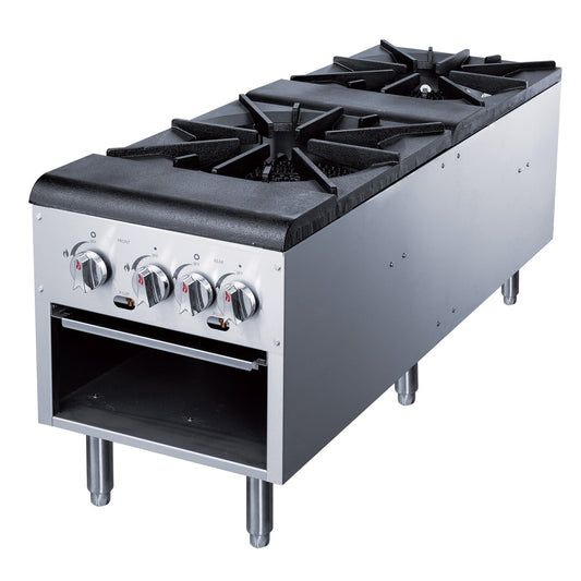 Dukers DCSPA2 Stock Pot Range with 2 Burners