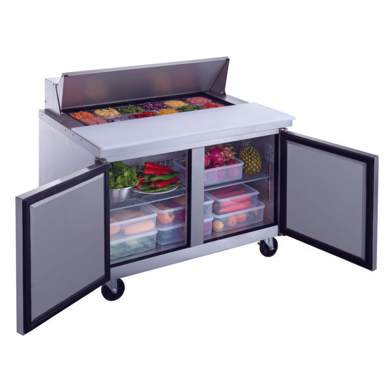 Dukers DSP48-12-S2 Sandwich Salad Prep Table 