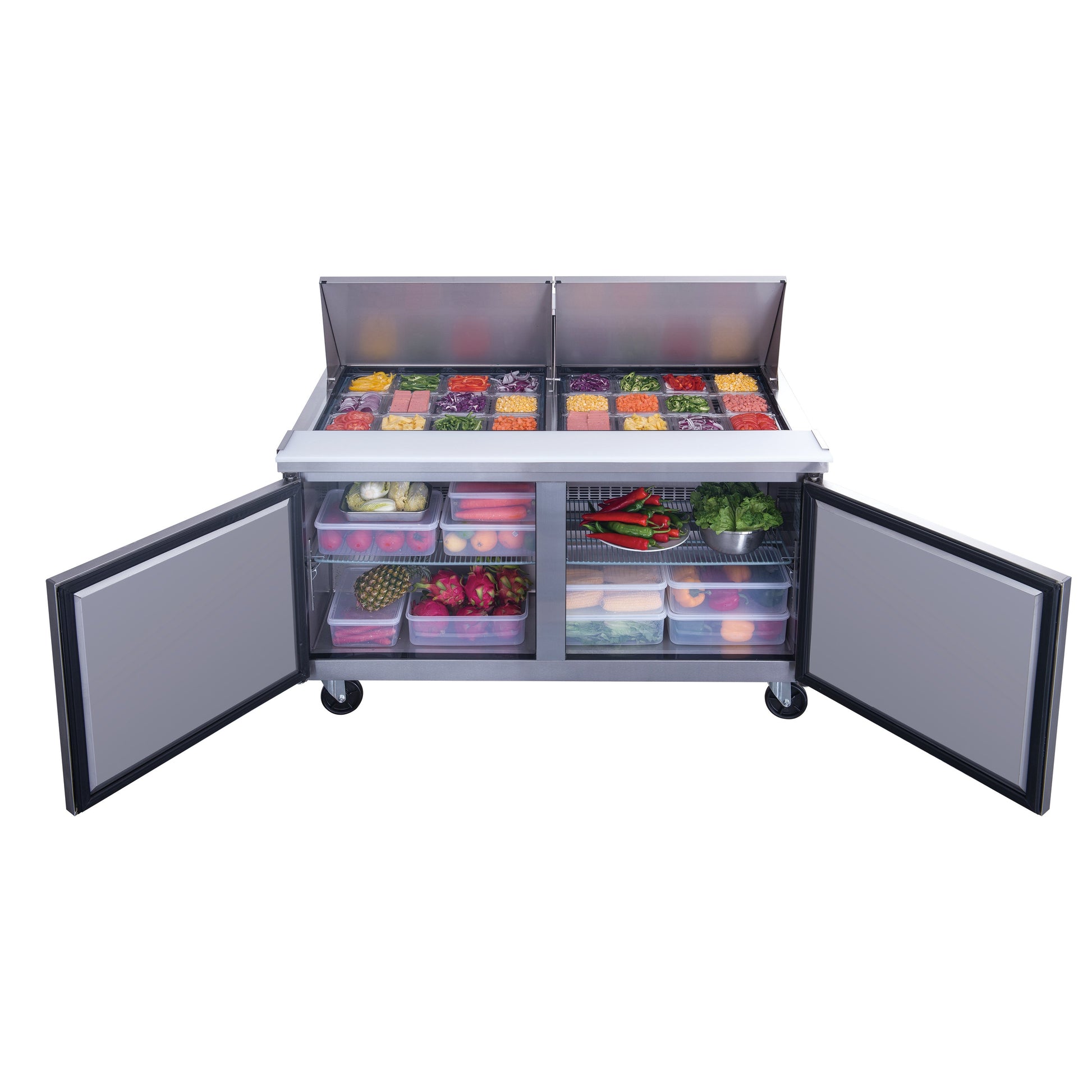 Dukers DSP60-24M-S2 Mega Top Sandwich Prep Table